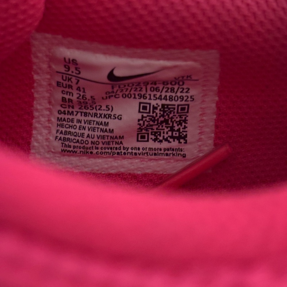 Nike Ladies Air Max Excee Hyper Pink FD0294-600 Athletic Shoes. Size: 9.5 - Picture 5 of 5